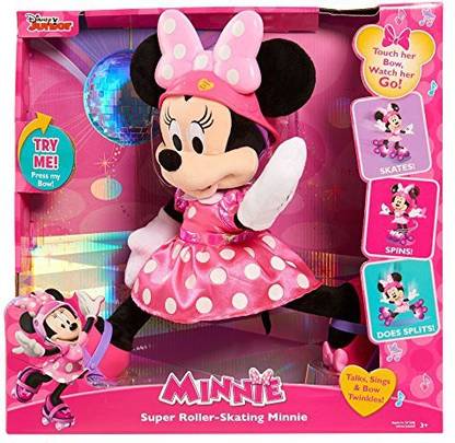 Minnie Jusub Super Roller Skating Plush
