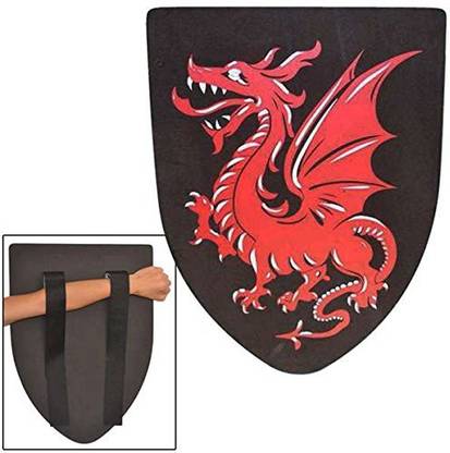 Armory Replicas Fantasy Foam Red Dragon Shield Larp