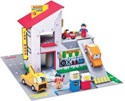 Krooom Wilson Brothers Garage Playset