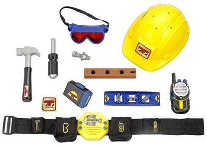 Tek Nek Construction Crew Role Play Set