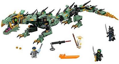 Generic Lego Ninjago Movie Green Ninja Mech Dragon 70612 Building Kit (544 Piece)