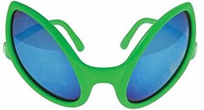 US Toys U.S. Toy Alien Glasses 5 1/2 Inch Green Sunglasses - 1 Pack
