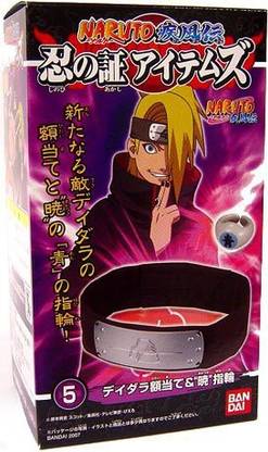 Mattel Toys Naruto Boxed Roleplay Deidara Scarred Headband Ring [Toy]