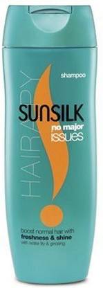 SUNSILK No Major Issues With Water Lily & Ginseng Shampoo
