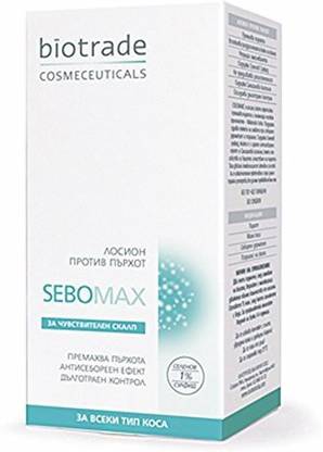 Biotrade Sebomax Control Shampoo Dandruff Dermatitis Psoriasis