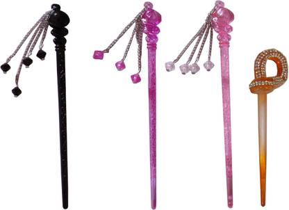 KOOK Combo of Multi Color Juda Sticks Bun Stick