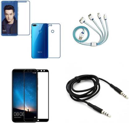 Mudshi Screen Protector Accessory Combo for Honor 9i Lite