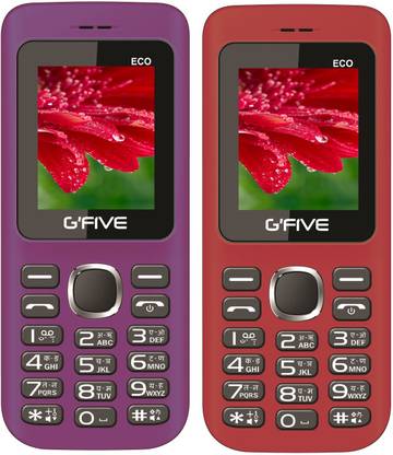 GFive Eco Combo of Two Mobiles