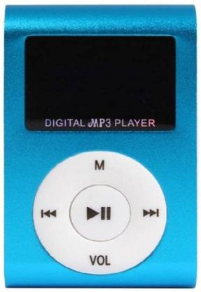 Erry Mini Digital MP3 Player With Micro SD Slot Mini Digital MP3 Player With Micro SD Slot MP3 Player (Multicolor, 1.2 Display) 16 GB MP3 Player