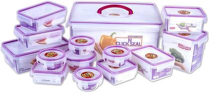 Bluewhale Plastic Grocery Container  - 7.8 L, 260 ml, 500 ml, 110 ml, 1.19 L, 970 ml, 190 ml, 490 ml, 295 ml