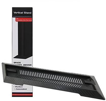 EVERYCOM PS4 Slim Vertical Stand Holder Ultra Compact Plastic Base for Playstation 4 Slim  Gaming Accessory Kit
