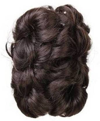Majik Cluther For Instant Styling Hair Extension Hair Accessory Set, Bun (Black) Bun
