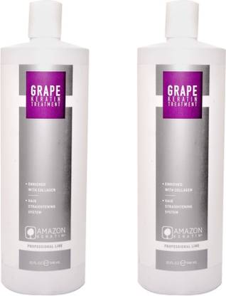 AMAZON KERATIN Grape Keratin Treatment (Pack of two)