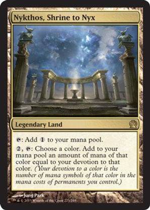 Generic Magic: the Gathering - Nykthos, Shrine to Nyx (223/249) - Theros - Foil