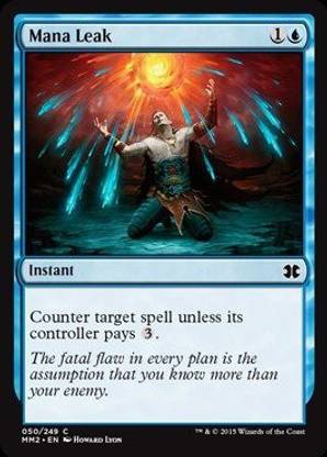 Generic Magic: the Gathering - Mana Leak (050/249) - Modern Masters 2015