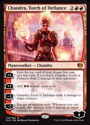Generic Magic: the Gathering - Chandra, Torch of Defiance (110/264) - Kaladesh - Foil