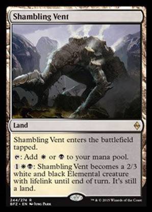 Generic Magic: the Gathering - Shambling Vent (244/274) - Battle for Zendikar