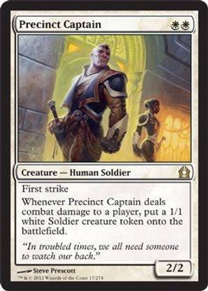 Generic Magic: the Gathering - Precinct Captain (17) - Return to Ravnica