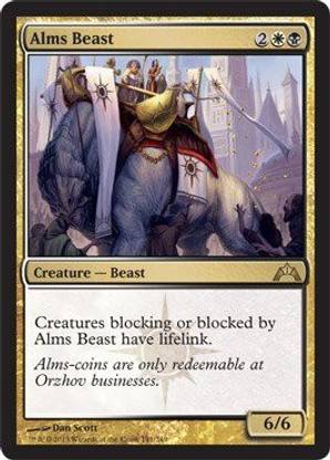 Generic Magic: the Gathering - Alms Beast (141) - Gatecrash