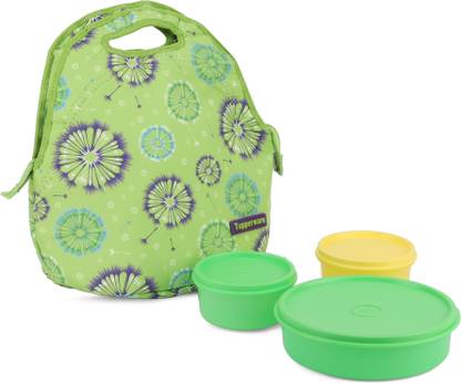 TUPPERWARE Go Fresh Lunch 3 Containers Lunch Box