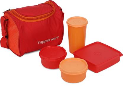 TUPPERWARE TP-187 4 Containers Lunch Box