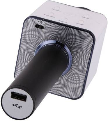 STARK Best Q7 Portable Wireless Karaoke Microphone Inbuilt Speaker Microphone