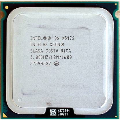 Intel Xeon X5472 3 GHz LGA 771 Socket 4 Cores 4 Threads 12 MB L2 Cache Server Processor