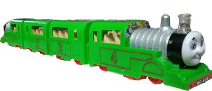 SHIVA1341 Happy & Thomas Train World Flash Electric Train Toy For Kids