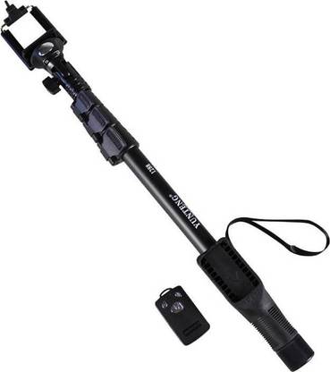 PIQANCY 1288 Bluetooth Selfie Stick for Smartphones, Action Camera and Digital Camera Bluetooth Selfie Stick