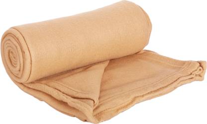 Cozy Living by Big Bazaar Solid Single Blanket for  Mild Winter