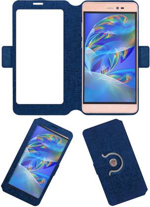 ACM Flip Cover for Reach Allure Rise 3gb