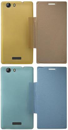 COVERNEW Flip Cover for Micromax E311 Canvas Nitro 2