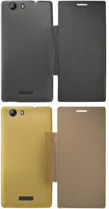 Coverage Flip Cover for Micromax Canvas Nitro 2 E311