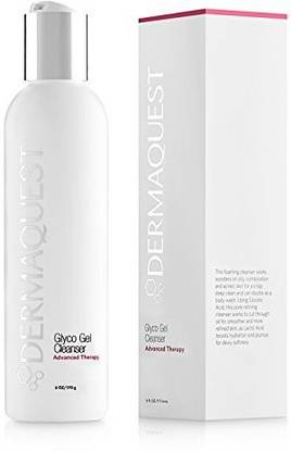 DermaQuest Advanced Therapy Foaming Glyco Gel Cleanser With Glycolic Acid & Lactic Acid Deep Cleansing  For Oily Skin And Papular Acne Face Wash