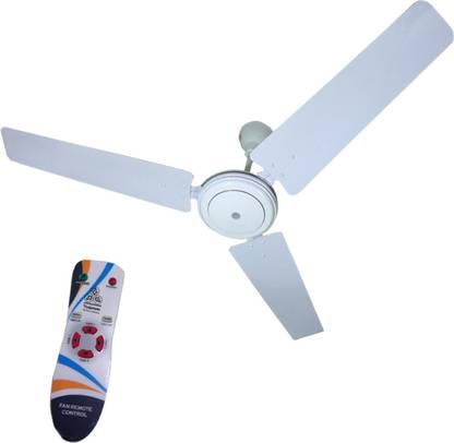 VYAJANAM V2 -BLAC REMOTE CONTROL SMART CEILING FAN WF-WITH LED SENSOR with 24 Months Warranty 1200 mm Ceiling Fan