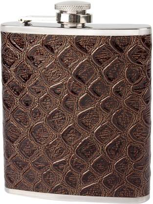 Shrih New Snake Skin Pattern Hip Flask