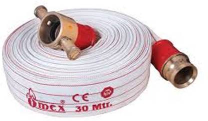 mLabs mLabs-1415 LifeGuard Controlled Percolating Fire Hose 15 mtr Stainless Steel Coupling dia 63 mm Hose Pipe