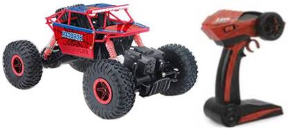 M-Max NEW RC Car 4WD large tire double motors rock crawler red (color & design may very)