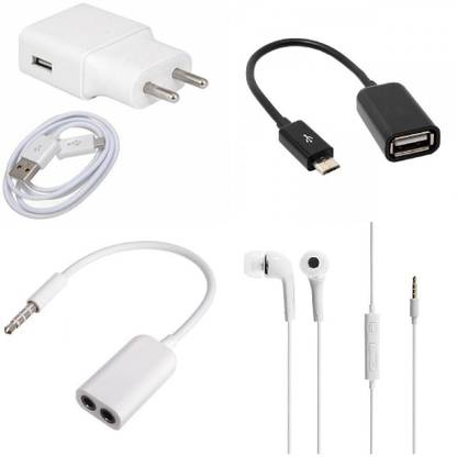 PHONICZ RETAILS Wall Charger Accessory Combo for Vivo V9