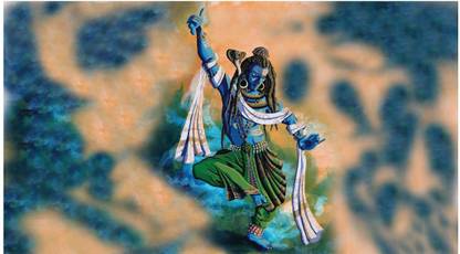 'Lord Shiva'' Digitally Printed Paper Devotional Wall Poster - [Size- 12x18 inch] Paper Print