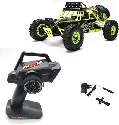 WLtoys RC Car 50 Kmph 4W Drive with LED Lights Hobby Grade Super Big 1:12 Scale