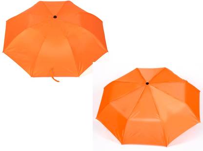 ANCHOR 3 Fold Auto Open Orange,Orange Umbrella
