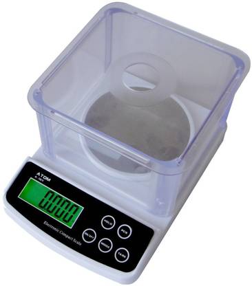 ATOM Electronic/Digital Compact 600 gms Weighing Scale