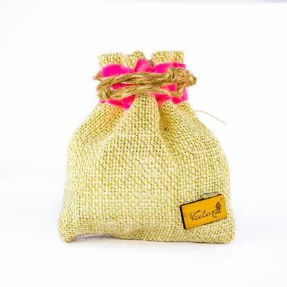 Auto Prism Jute Bag Air Freshener (Pink Ice) Diffuser PRSMVS04