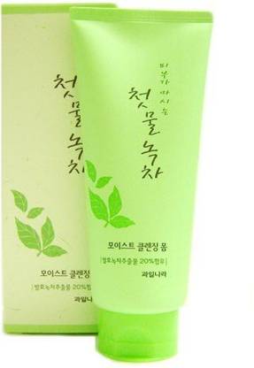 Kwailnara The First Green Tea Natural Facial Cleansing Foam Fermented Green Tea Face Wash