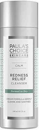 Paula's Choice Calm Redness Relief Cleanser With Aloe For Normal To Dry Sensitive Skin Prone To Redness And Rosacea Of The Face And Neck Face Wash