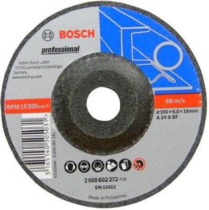 BOSCH 4 inch grinding wheel set of 5pcs Metal Cutter
