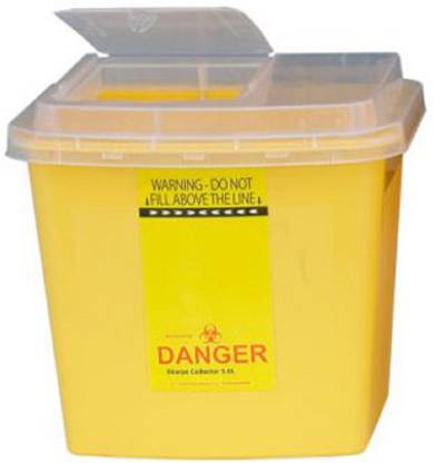 Magideal Sharp Container Plastic Dustbin