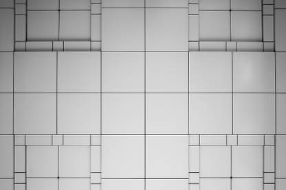 AZOHP9114 Abstract Tile Mosaic Pattern Design Grid Paper Print