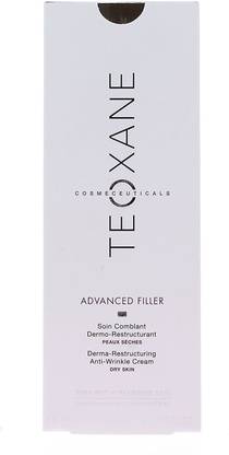 Teoxane Cosmeceuticals Advanced Filler Derma-Restructuring Anti-Wrinkle Cream Dry to Very Dry Skin - New Face of Teosyal Advanced Filler - Dry to Very Dry Skin